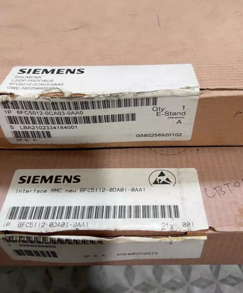 Siemens 6FC5012-0CA03-0AA0 CNC Control Panel for Industrial Automation - ZYYKZ Test Equipment