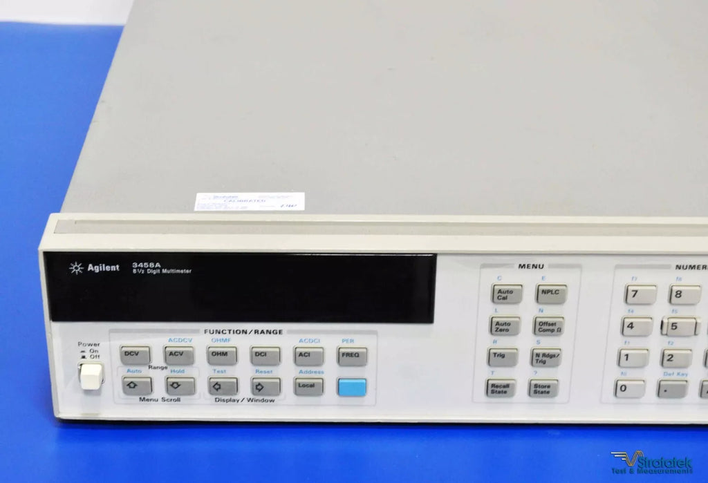 Agilent 3458A 8.5 Digit Multimeter with 1000V AC RMS Option - Calibrated by Keysight