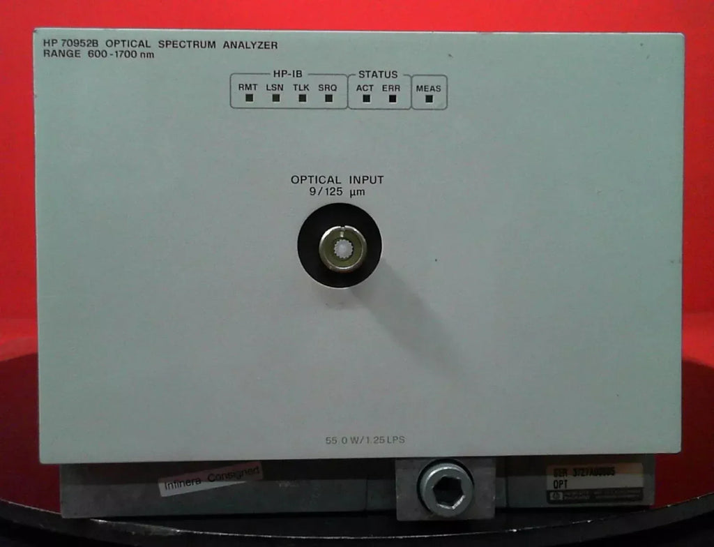 Agilent 70952B Optical Spectrum Analyzer Module 600 to 1700nm - ZYYKZ Test Equipment