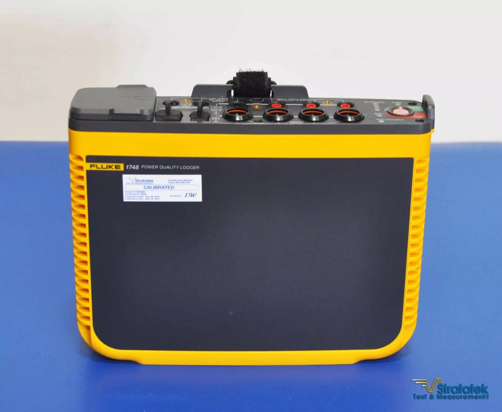 Fluke 1748 3-Phase Power Quality Logger with 1500A Probes - NIST Calibrated