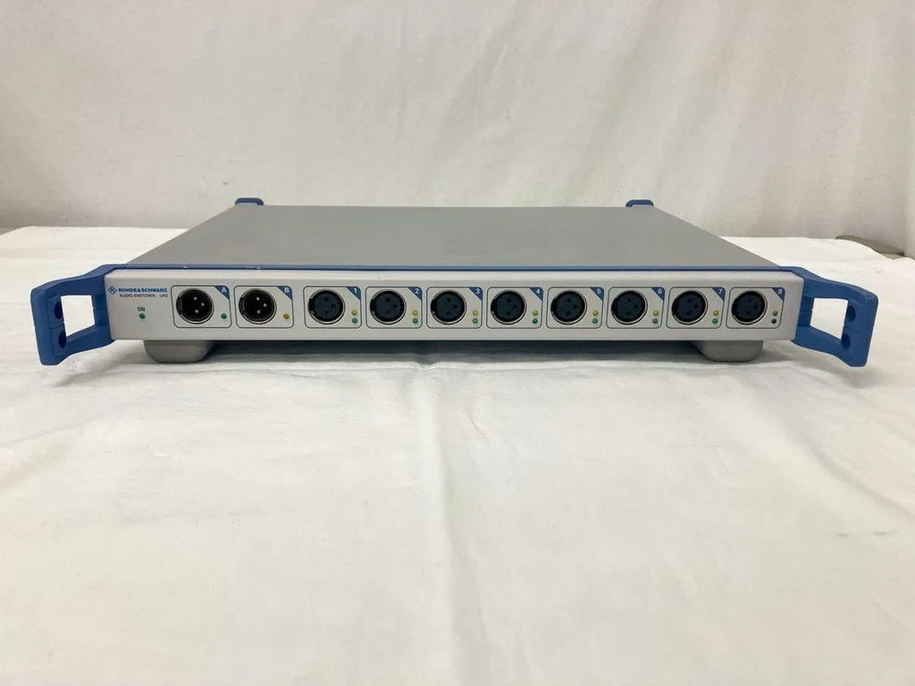 Rohde & Schwarz UPZ Audio Input Switcher - Multi-Channel Audio Routing - ZYYKZ Test Equipment