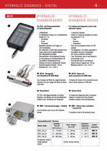 Load image into Gallery viewer, LR-Smart Tech HD01 Hydraulic Diagnostic Kit - 0.5% Pressure Accuracy, 5800 PSI