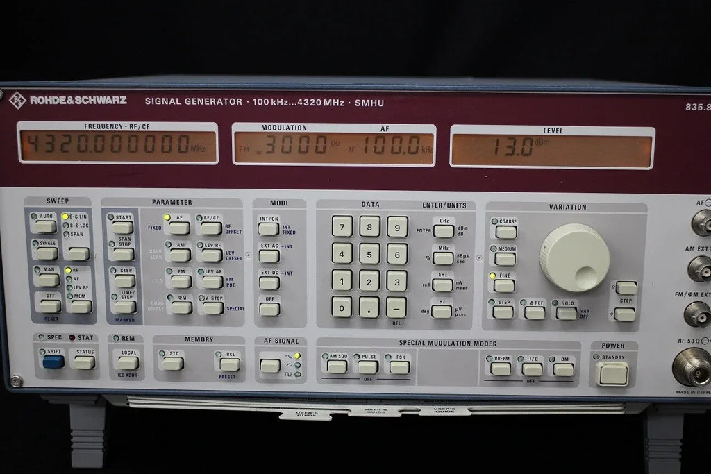 Rohde & Schwarz SMHU/B5 High-Precision Signal Generator - ZYYKZ Test Equipment