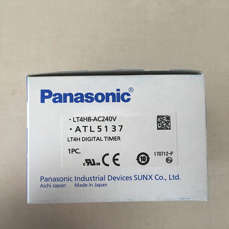 Panasonic LT4H8-AC240V Digital Timer Relay with AC 240V Input - ZYYKZ Test Equipment