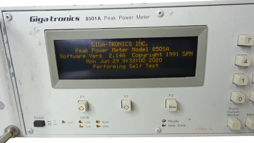 Gigatronics 8501A Peak Power Meter for Precise RF Power Measurement - ZYYKZ Test Equipment