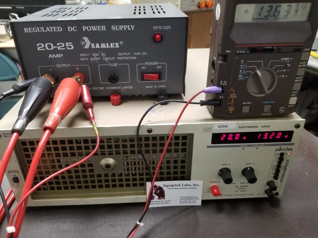Kikusui PLZ1002W Electronic Load 110V, 200A, 1000W - ZYYKZ Test Equipment