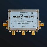 Aaronia SP4T USB Switch 1MHz - 6GHz with +27 dBm Maximum Power