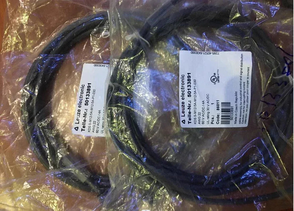 LEUZE KDS S-M12-5A-M12-5A-P1-030 Industrial Sensor 50133891 - ZYYKZ Test Equipment