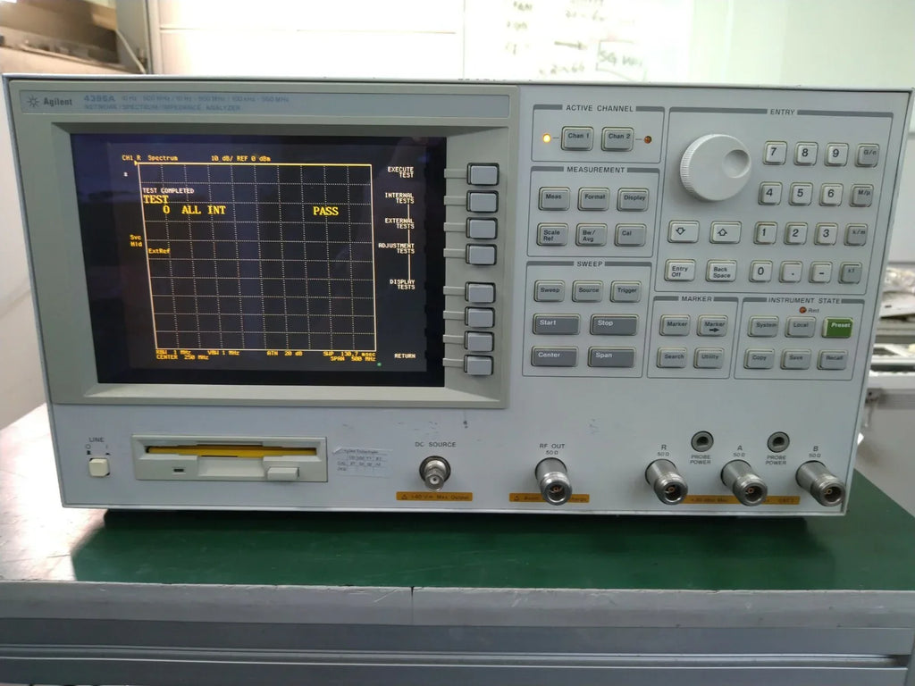 Agilent 4395A Network, Spectrum & Impedance Analyzer with Options 001/010/1D5/1D6 - ZYYKZ Test Equipment