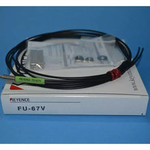 Load image into Gallery viewer, Keyence FU-67V Fiber Optic Sensor with Cable - New In Box - ZYYKZ Test Equipment
