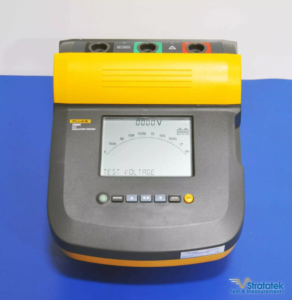 Fluke 1550C 5kV Insulation Tester MegOhmmeter with NIST Calibration