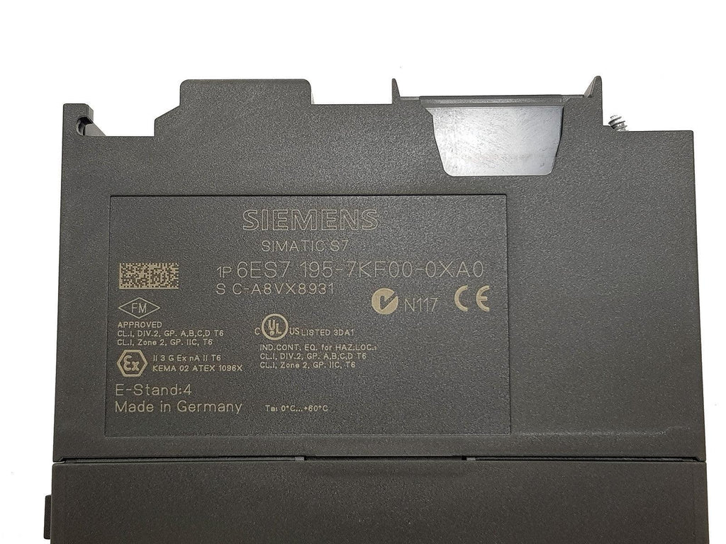 SIEMENS S7 6ES7 195-7KF00-0XA0 Safety Integrated Protector Module - ZYYKZ Test Equipment