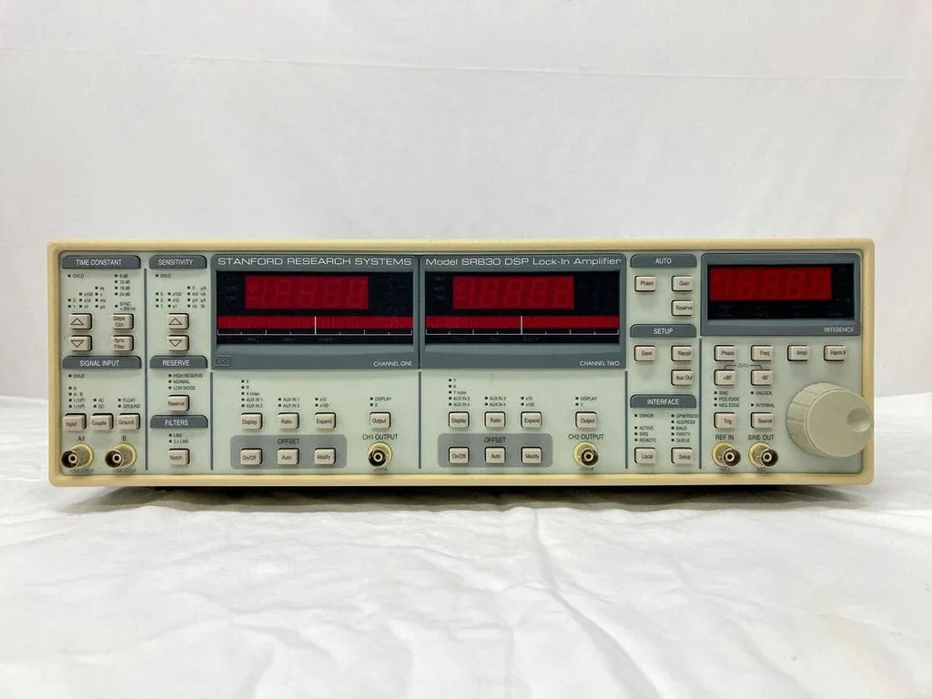 Stanford Research SR830 DSP Lock-In Amplifier with Dual Phase Detection - ZYYKZ Test Equipment