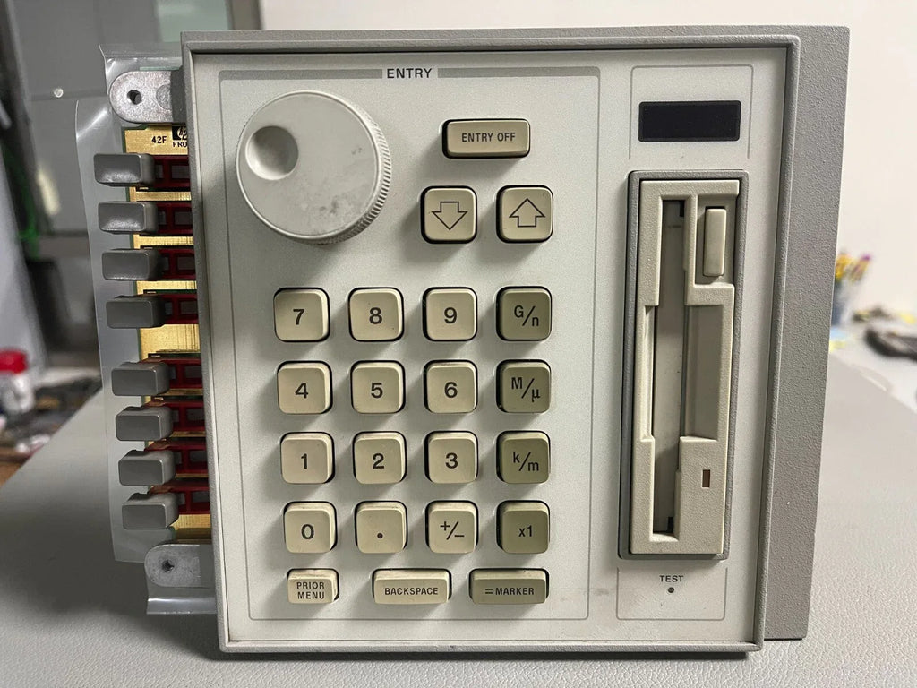 HP Agilent 85101-60288 Front Panel Keyboard Controller with Floppy Disk for 8510C Network Analyzer - ZYYKZ Test Equipment