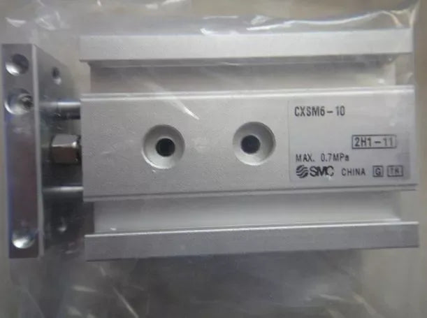 SMC CXSM6-10 Compact Cylinder CXSM610 - Pneumatic Actuator - ZYYKZ Test Equipment