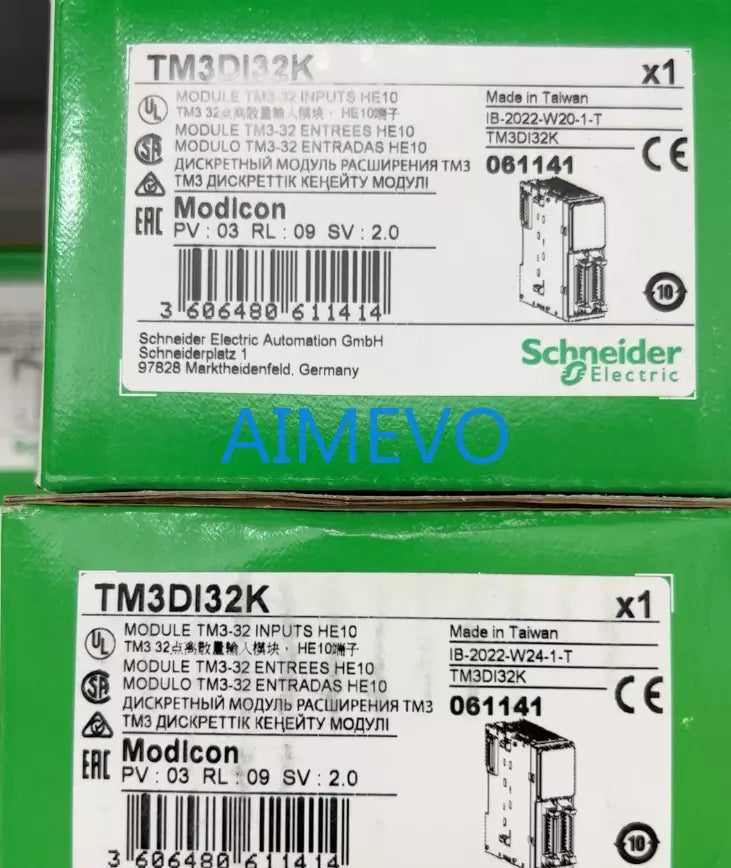 Schneider TM3DI32K PLC Module - Newest Version with Box
