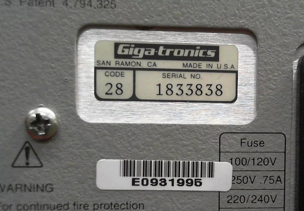 Gigatronics 8542C Dual Channel Universal Power Meter - ZYYKZ Test Equipment