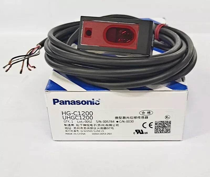 Panasonic HG-C1200 High-Precision Laser Displacement Sensor - ZYYKZ Test Equipment