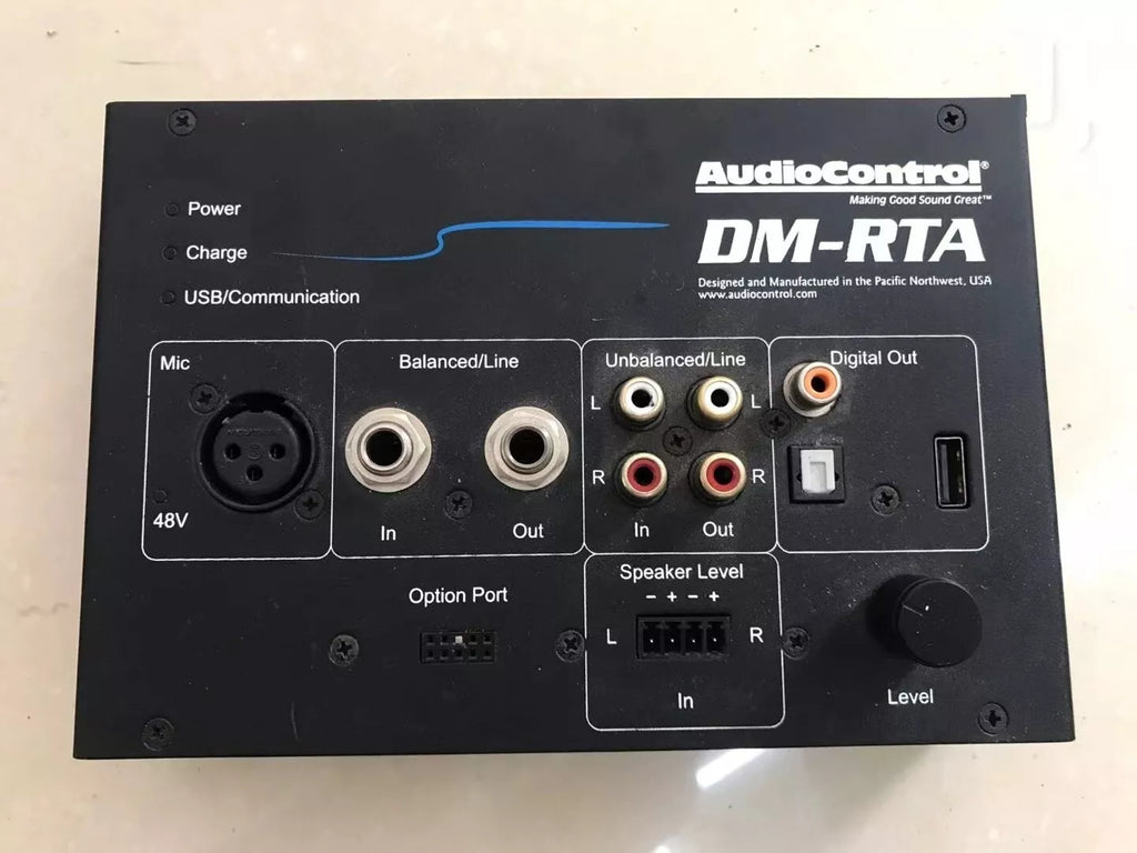 Audio Control DM-RTA Used Audio Analyzer