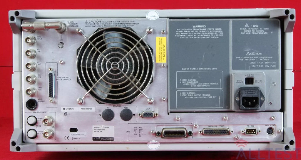Agilent 8722ES Vector Network Analyzer 40 GHz | Model 010-400-1D5 - ZYYKZ Test Equipment
