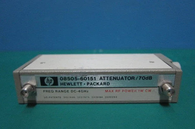 HP Precision RF Attenuator - Adjustable Signal Attenuation Device - ZYYKZ Test Equipment