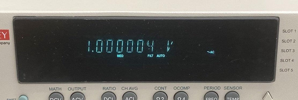 Keithley 2750 6.5-Digit Digital Multimeter and Switch System - ZYYKZ Test Equipment
