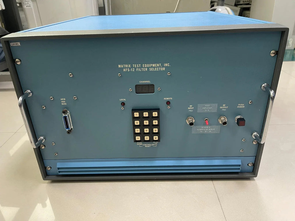 Matrix Test Equipment APFS-24/APFS-12 Precision Filter Selector - ZYYKZ Test Equipment