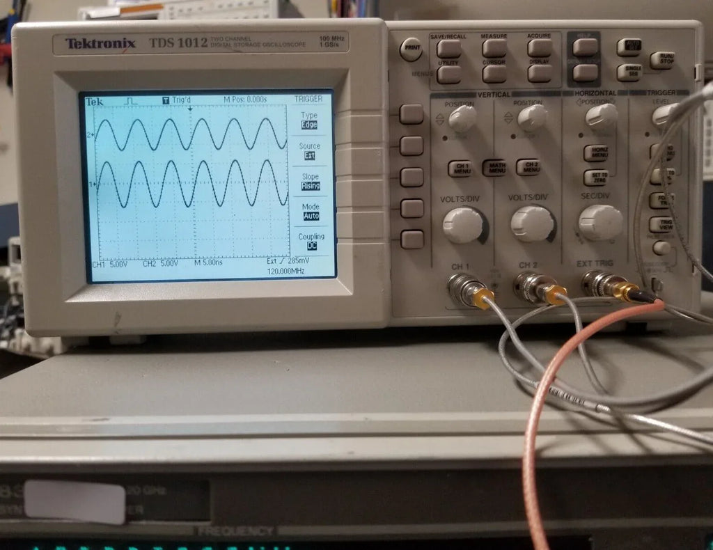 Tektronix TDS1012 100MHz 2-Channel Digital Storage Oscilloscope - ZYYKZ Test Equipment