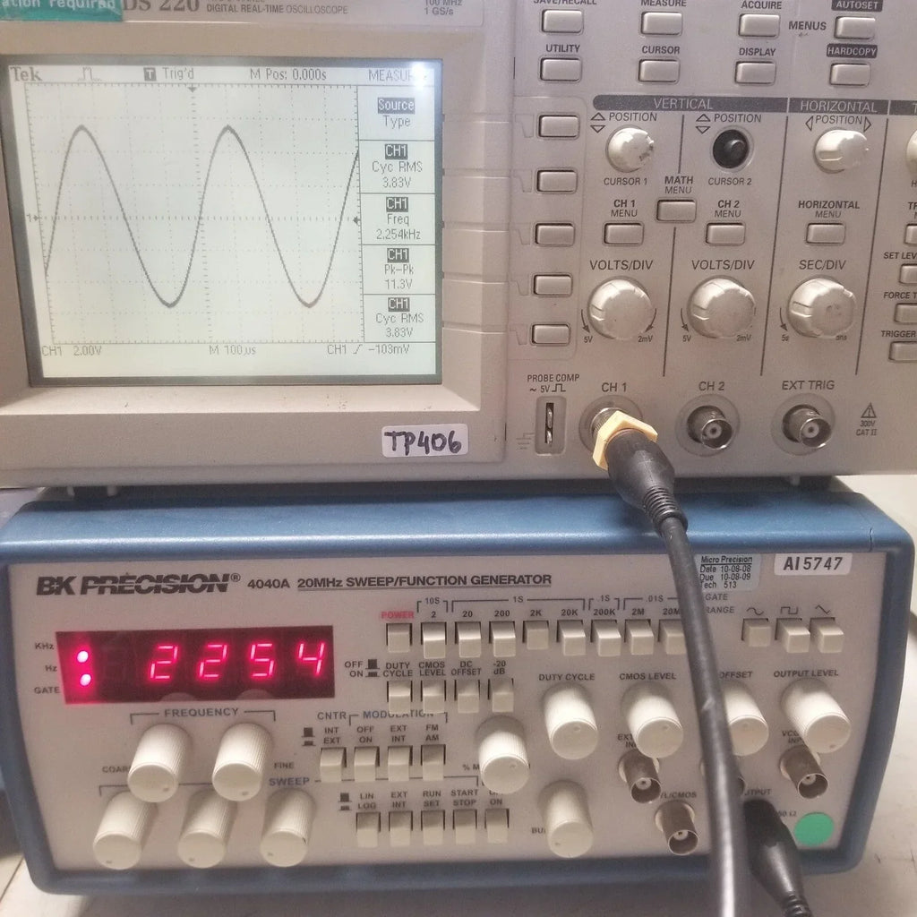 BK Precision 4040A 20 MHz Sweep Function Generator with Variable Frequency - ZYYKZ Test Equipment