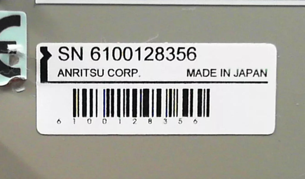 Anritsu MP1763B 12.5 GHz Pulse Pattern Generator - ZYYKZ Test Equipment