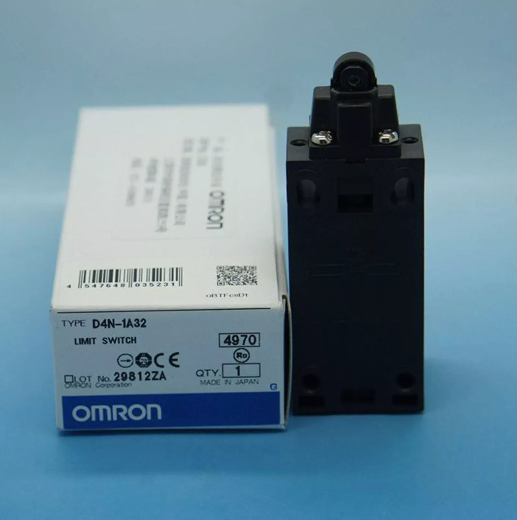 OMRON D4N-1A32 Industrial Limit Switch - Heavy Duty, New - ZYYKZ Test Equipment