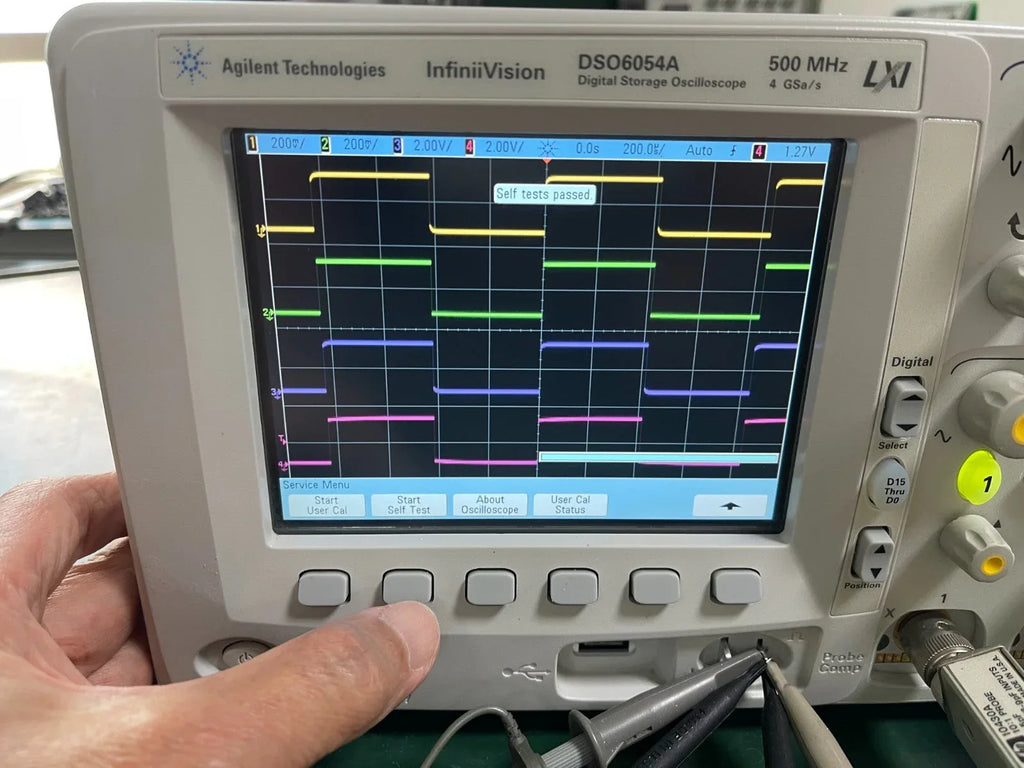 Agilent DSO6054A Digital Storage Oscilloscope - 500MHz, 4 Channels, 4GS/s Sampling Rate - ZYYKZ Test Equipment