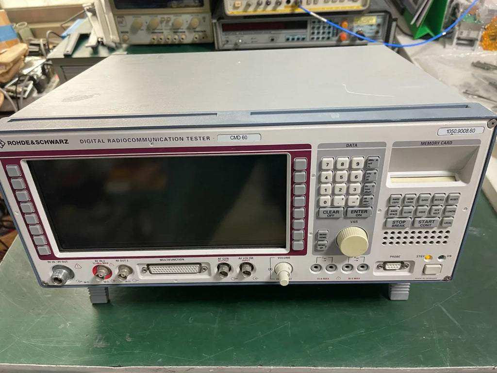 ROHDE & SCHWARZ CMD60 DECT Radio Communication Tester - ZYYKZ Test Equipment