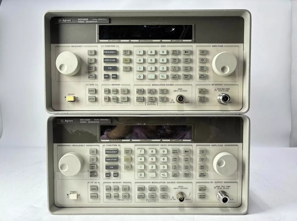 Agilent 8648B Signal Generator - 9 kHz to 2000 MHz - Used