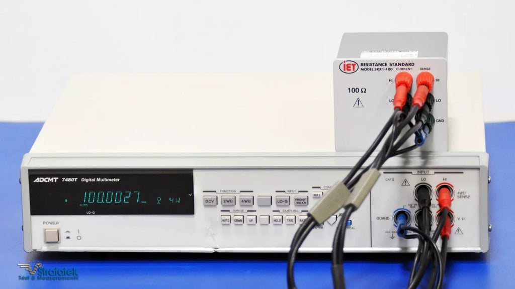 ADCMT 7480T 8.5 Digit Digital Multimeter - Advantest Precision Measurement Tool