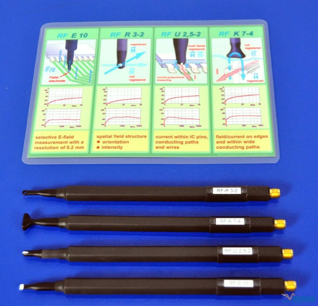 Langer EMV RF1 Set Near-Field Probes for EMC Testing (30 MHz - 3 GHz)