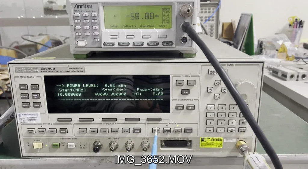 HP Agilent 83640B Synthesized Sweep Signal Generator, 10MHz-40GHz - ZYYKZ Test Equipment