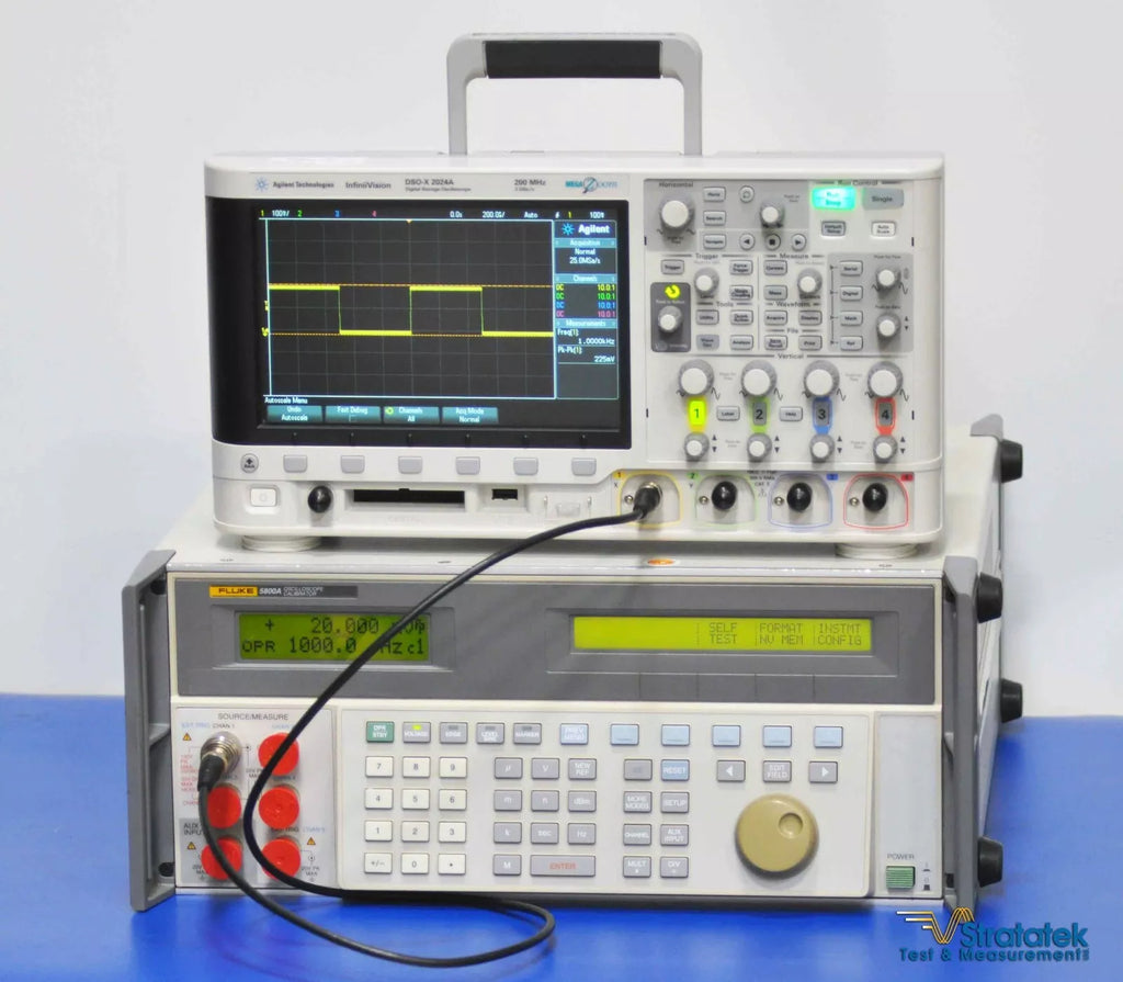 Fluke 5800A 5-Channel Oscilloscope Calibrator - 600MHz