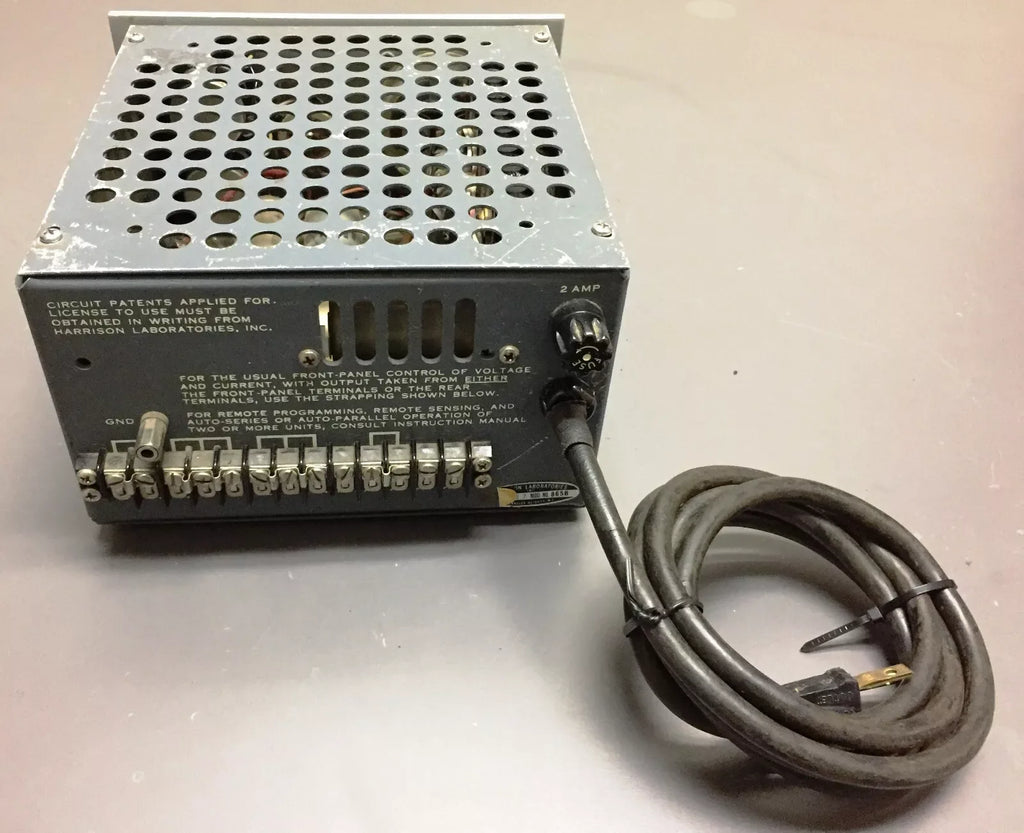 Harrison Labs Model 855B Constant Voltage & Current Power Supply - ZYYKZ Test Equipment