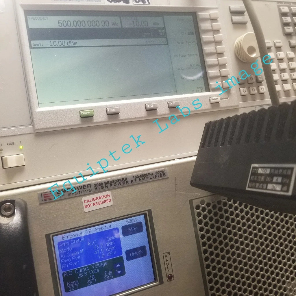 Empower 500W Broadband High Power RF Amplifier - ZYYKZ Test Equipment