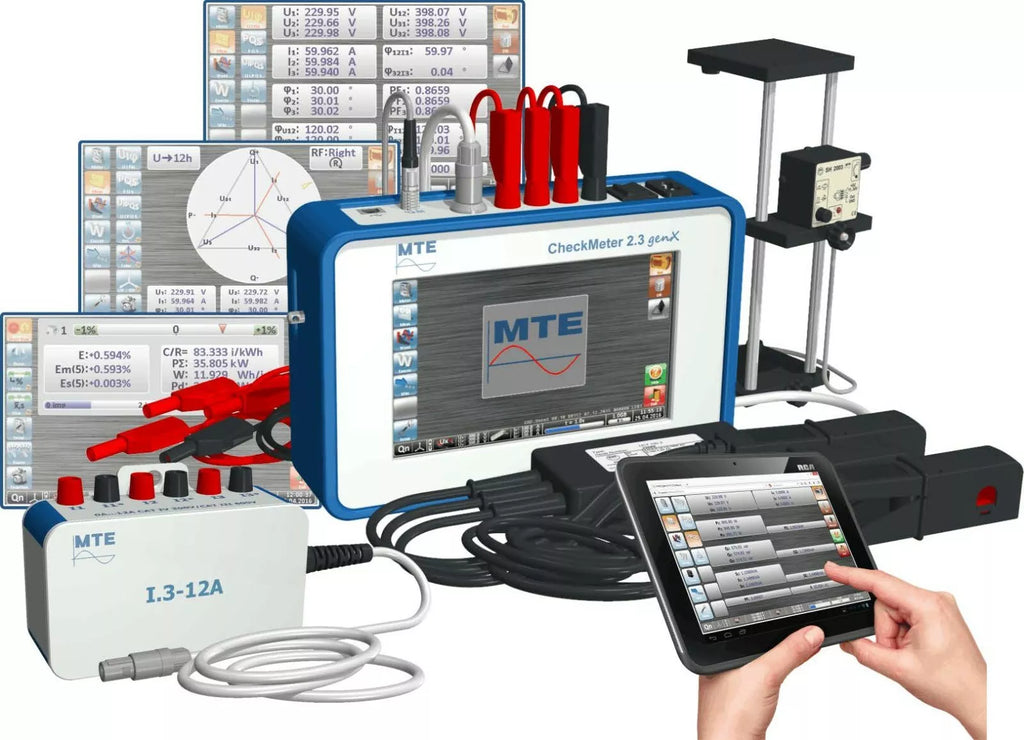 MTE CheckMeter 2.3 genX - Class 0.2 Portable 3-Phase Standard Meter