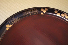 Load image into Gallery viewer, Antique Japanese Lacquer Plate - Traditional Handcrafted Decor - ZYYKZ Test Equipment