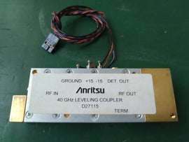 Anritsu D27115 40GHz Leveling Coupler for MG369XA Signal Generator - ZYYKZ Test Equipment