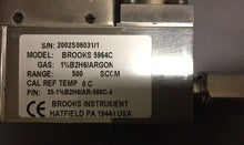 Load image into Gallery viewer, Brooks Instruments Books-5964C Mass Flow Controller, Model 35-1%B2H6/AR-500C-4 - ZYYKZ Test Equipment