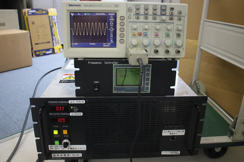 NRF NL3B50-200K-01 3kW 200kHz High-Power Signal Generator - ZYYKZ Test Equipment