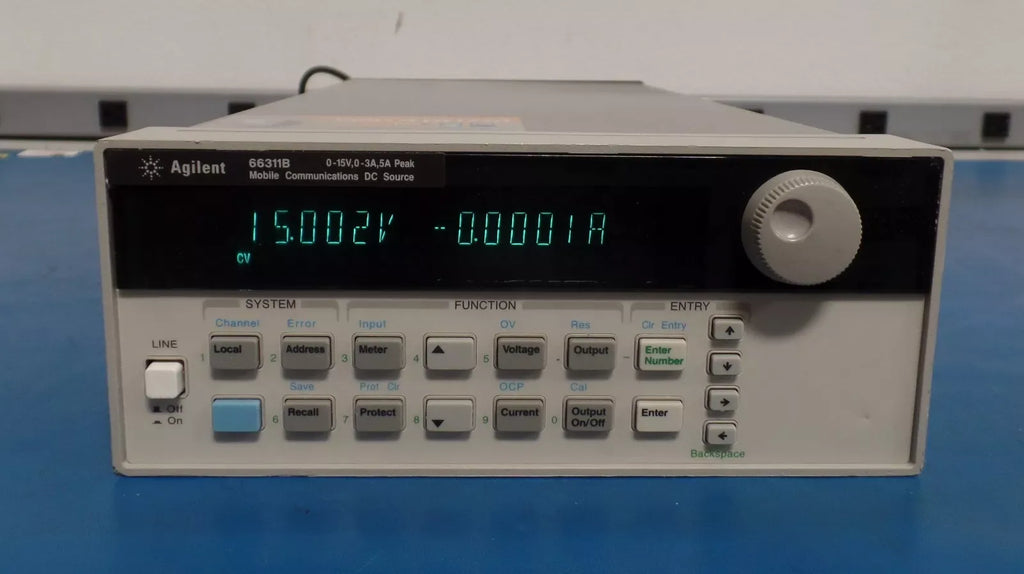 Keysight 66311B Mobile Communications DC Power Supply 15V 3A - ZYYKZ Test Equipment