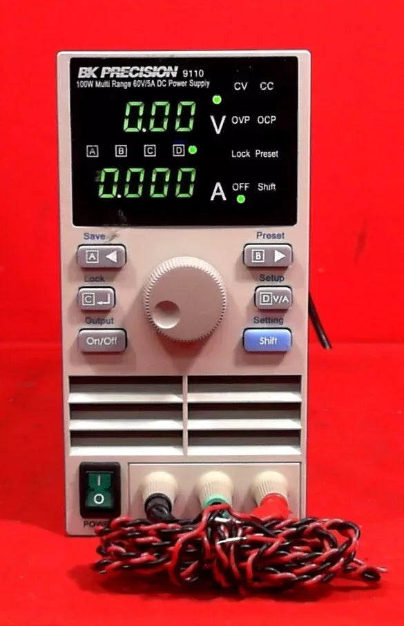 BK Precision 9110 100W Multi Range DC Power Supply - ZYYKZ Test Equipment