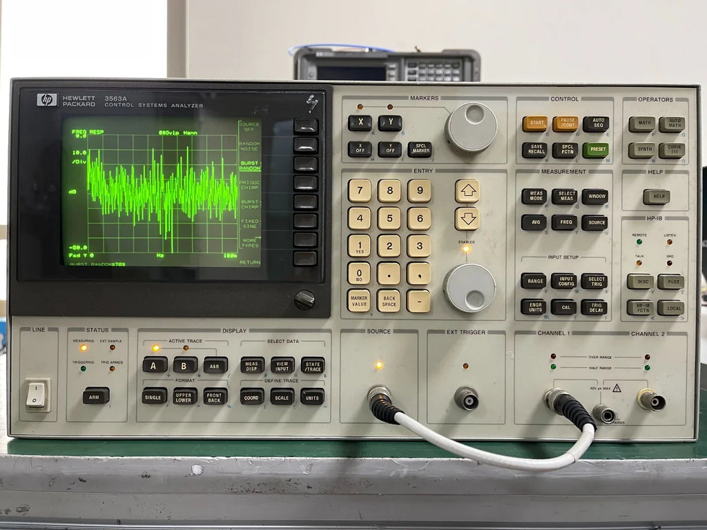 HP 3563A Control System Analyzer with Model 3004A00154 - ZYYKZ Test Equipment