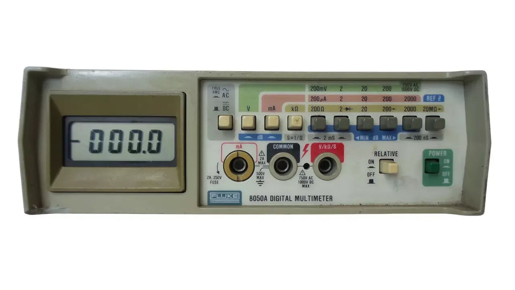 Fluke 8050A Digital Multimeter - Accurate Multifunction Measurement Tool - ZYYKZ Test Equipment