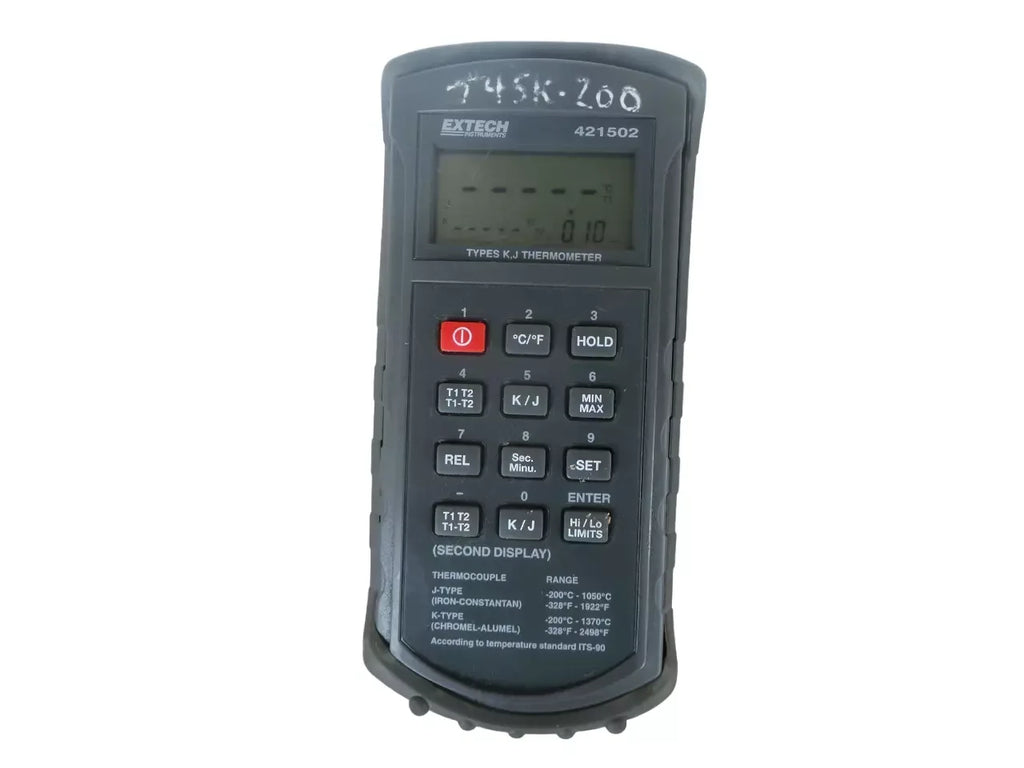 EXTECH 421502 Digital Thermometer with High Accuracy Temperature Measurement - ZYYKZ Test Equipment